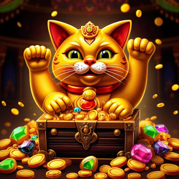 Lucky Cat Treasures online slot with free spins and stacked multipliers